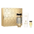 Paco Rabanne Fame Woda perfumowana 80ml spray + Balsam do ciaa 100ml + Woda perfumowana spray 4ml