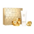 Paco Rabanne Lady Million Woda perfumowana 80ml spray + Balsam do ciała 100ml + Woda perfumowana 5ml