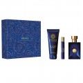 Versace Dylan Blue Pour Homme Woda toaletowa 100ml spray + el pod prysznic 150ml + Woda toaletowa 10ml spray