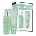 Biotherm Homme Aquapower Advanced Gel żel do twarzy 75ml + Cleanser żel oczyszczający 2x40ml