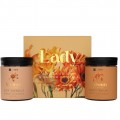 Hiskin Lady Orange świeczka 200ml + balsam do ciała 200ml  Hiskin Lady Orange świeczka 200ml + balsam do ciała 200ml