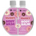 Hiskin Puzzle Body Pina Colada el do mycia 90ml + balsam do ciaa 90ml