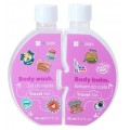 Hiskin Puzzle Body el do mycia 90ml + balsam do ciaa 90ml