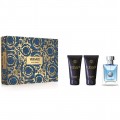 Versace Pour Homme Woda toaletowa 50ml spray + Balsam po goleniu 50ml + Szampon 50ml