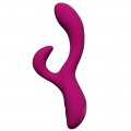 Blush Driving Me Wild Quinn podgrzewany podwjny wibrator Burgundy