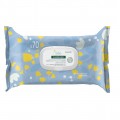 Klorane Bebe Gentle Cleansing Wipes nawilone chusteczki 70szt