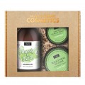 LaQ Beauty & Cutie el pod prysznic 500ml + krem do ciaa 200ml + mus do twarzy 40g