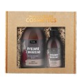 LaQ Ryszard z Bieszczad Czarny Mat el pod prysznic 500ml + balsam po goleniu 150ml