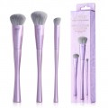 Jessup Luxury Purple Face Coverage Trio Makeup Brush zestaw pędzli do makijażu T513 3szt  Jessup Luxury Purple Face Coverage Trio Makeup Brush zestaw pędzli do makijażu T513 3szt