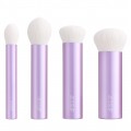 Jessup Luxury Purple Kabuki Face Brush zestaw pędzli T517 4szt  Jessup Luxury Purple Kabuki Face Brush zestaw pędzli T517 4szt