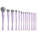 Jessup Luxury Purple Makeup Brush zestaw pędzli do makijażu T512 14szt  Jessup Luxury Purple Makeup Brush zestaw pędzli do makijażu T512 14szt