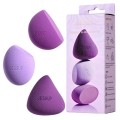 Jessup Soft Plus Makeup Sponges zestaw gbeczek do makijau SP017 3szt