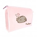 Pusheen Kosmetyczka silikonowa Rowa