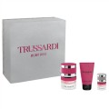Trussardi Ruby Red Woda perfumowana 30ml spray + Woda perfumowana 7ml + Balsam do ciaa 30ml