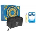 Versace Man Eau Fraiche Woda toaletowa 100ml spray + Woda toaletowa 10ml spray + Kosmetyczka