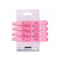 Sister young Lara Hairdressing Clips klipsy fryzierskie do wosw Pink 4szt