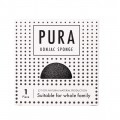 Sister young Pura Konjac Sponge gbka do mycia twarzy Konjac Black