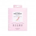 Voesh Moisturizing Heel Socks nawilajce skarpetki do pit z Olejem Jojoba i Oliw z Oliwek Pink 1 para