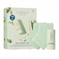 Voesh Heel Repair Duo wegaski balsam do pit 22ml + nawilajce skarpetki do pit Mint 1 para