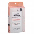 Voesh Mani Moments Double Vitamin Recharge zestaw do manicure peeling cukrowy + maska kremowa + maso do masau + pilnik
