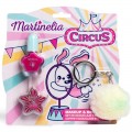 Martinelia Circus zestaw kosmetykw dla dzieci lakier do paznokci 4ml + byszczyk 2g + brelok