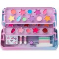 Martinelia Little Unicorn zestaw kosmetyczny dla dzieci w metalowym pudeku z 3 poziomami
