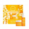 Lumene Nordic-C Feel Good Glow Gift Glow Boost Essence esencja do twarzy 30ml + Glow Moisturizer krem do twarzy 50ml