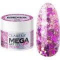 Claresa Mega Star Art Gel UV/LED el do zdobie Pink Pixel 10g
