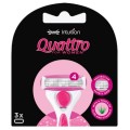 Wilkinson Quattro For Women wkady wymienne 3szt