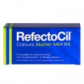 Refectocil Colours Starter Kit Mini farba do brwi Black 15ml + farba do brwi 15ml + oksydant 50ml