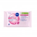 Nivea MicellAir Skin Breathe Rose Water Wipes chusteczki do demakija�u 25szt