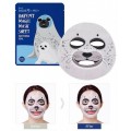 Holika Holika Baby Pet Magic Mask Sheet Whitening Seal Rozjaniajca maseczka do twarzy na bawenianej pachcie