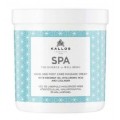 Kallos Spa Hand and Foot Care Massage Cream krem do masau rk i stp Coconut Oil Hyaluronic Acid & Collagen 500ml