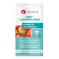 Dermacol 3D Deep Cleansing Mask Gboko oczyszczajca maseczka do twarzy na tkaninie 15ml