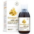 Aura Herbals Omega 3 + D3 + K2mk7 suplement diety 200ml