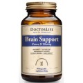 Doctor Life Brain Support 4 ekstrakty rolinne i formy magnezu suplement diety 90 kapsuek