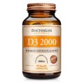 Doctor Life D3 2000 cholekalcyferol z lanoliny 2000iu suplement diety 120 kapsuek