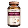 Doctor Life Niacinamide Vitamin B3 amid kwasu nikotynowego 500mg suplement diety 100 kapsuek