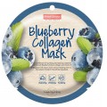 Purederm Blueberry Collagen Mask maseczka w pacie Borwka 18g
