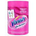 Vanish Oxi Action odplamiacz w proszku do tkanin kolorowych Pink 625g