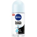 Nivea Invisible Black&White antyperspirant w kulce 48H Pure 50ml