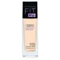 Maybelline Fit Me Luminous + Smooth Foundation podkad do twarzy 105 Natural Ivory 30ml
