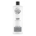 Nioxin System 1 Cleanser Shampoo Normal To Thin-Looking szampon do prostych i krconych wosw 1L