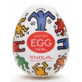 Tenga Egg Keith Haring Dance jednorazowy masturbator w ksztacie jajka