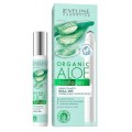 Eveline Organic Aloe + Collagen nawilajcy roll-on modelujcy kontur oczu do kadego rodzaju cery 15ml