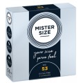 Mister Size Condoms prezerwatywy dopasowane do rozmiaru 53mm 3szt