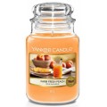 Yankee Candle Large Jar dua wieca zapachowa Farm Fresh Peach 623g
