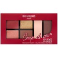 Bourjois Volume Glamour Eyeshadow Palette paleta cieni do powiek Coup de Coeur 8,4g