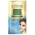 Eveline Bio Organic Perfect Skin gboko nawilajca maseczka z bio aloesem Bio Ra i Kwas Hialuronowy 8ml