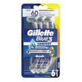 Gillette Blue 3 Comfort jednorazowe maszynki do golenia dla mczyzn 6szt